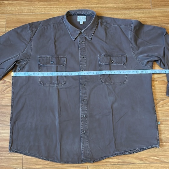 Cabela’s Utility Shirt for Men Size 3XL Brown - Picture 5 of 6
